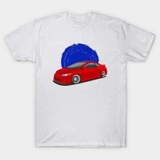 Red Honda Civic Si T-Shirt